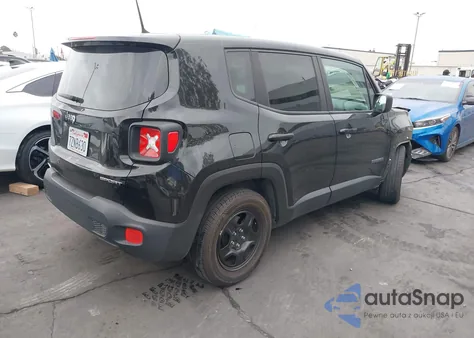 2017 Jeep Renegade Sport Fwd z USA, uszkodzony, nr VIN ZACCJAABXHPF47184